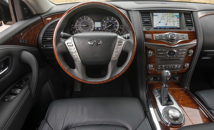 Новый Инфинити QX80 2016 комплектации и цены с фото