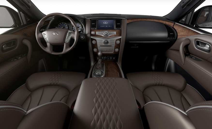 Новый Инфинити QX80 2016 комплектации и цены с фото