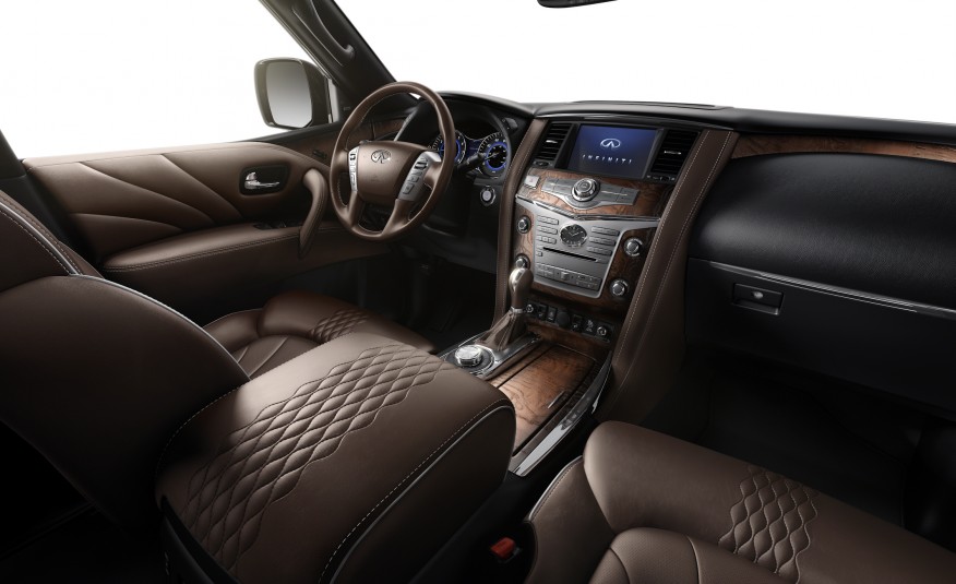 Новый Инфинити QX80 2016 комплектации и цены с фото