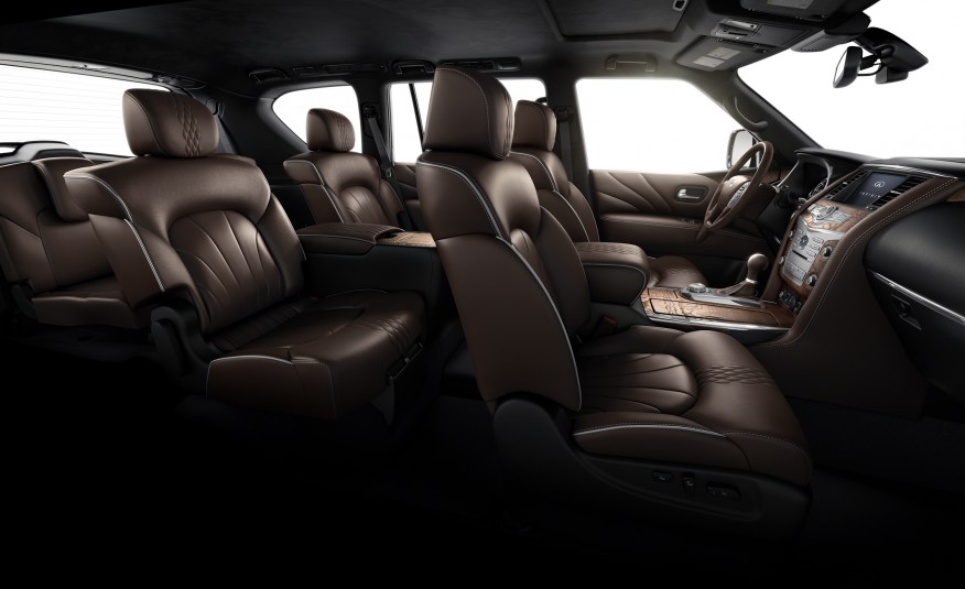 Новый Инфинити QX80 2016 комплектации и цены с фото