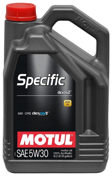 Лучшее синтетическое моторное масло: Motul Specific DEXOS2 5w 30 – Цена: 2820 рублей за 5 литров