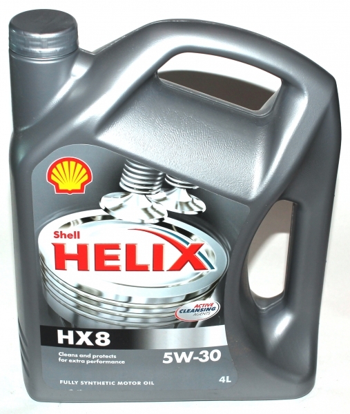 Лучшее синтетическое моторное масло: Shell Helix НХ8 5W/30 